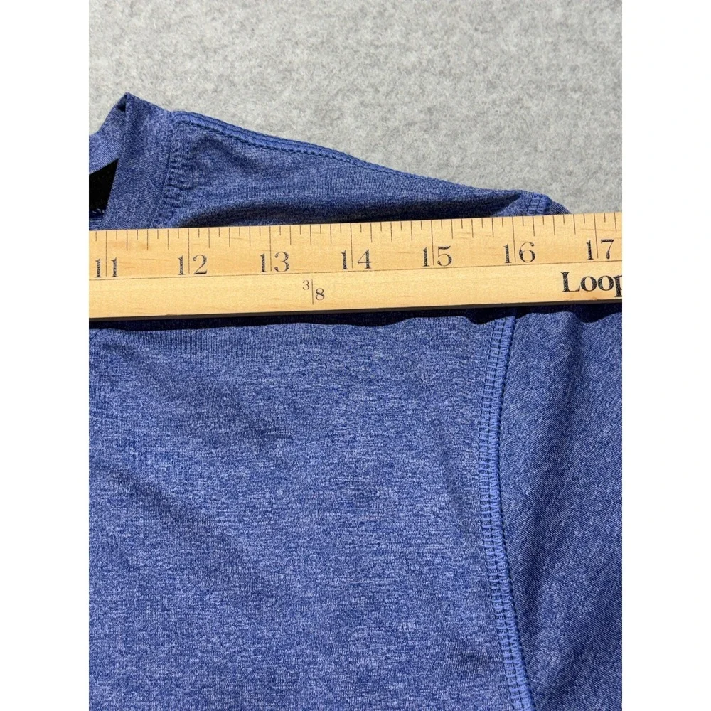 Jordan‎ Flight Jumpman Graphic T-Shirt Blue Heather Mens Medium Activewear Tee